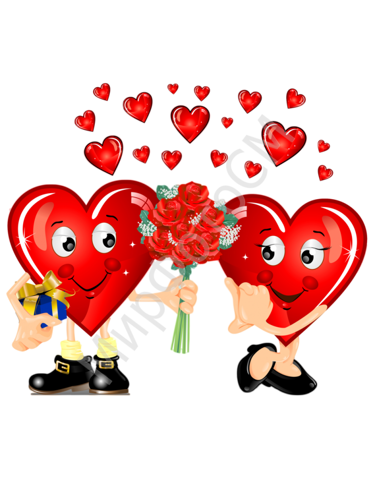 Анимационные открытки сердечки