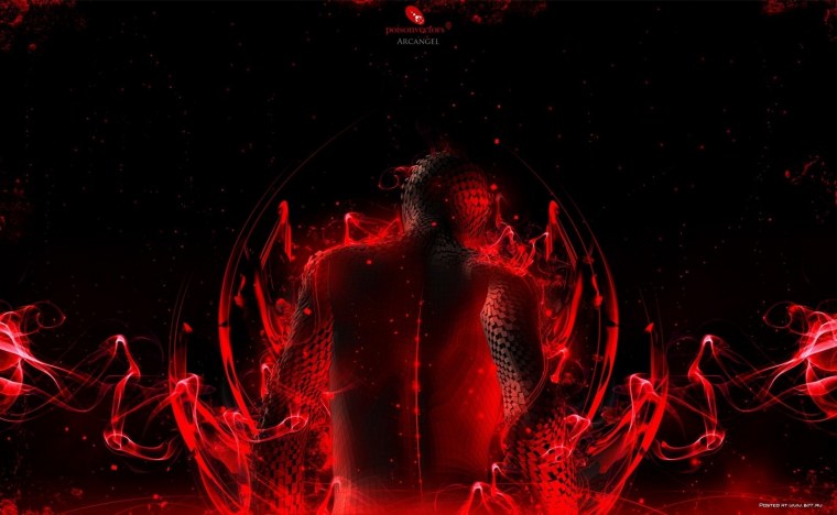 Крутые черно красные обои