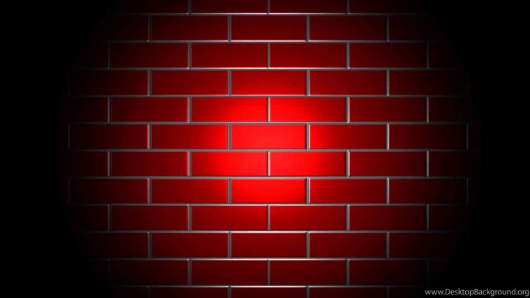 Красная кирпичная стена