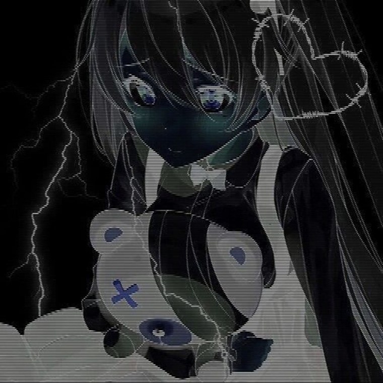 Cybergoth aesthetic anime аниме