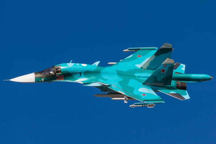 Фронтовой бомбардировщик Су-34