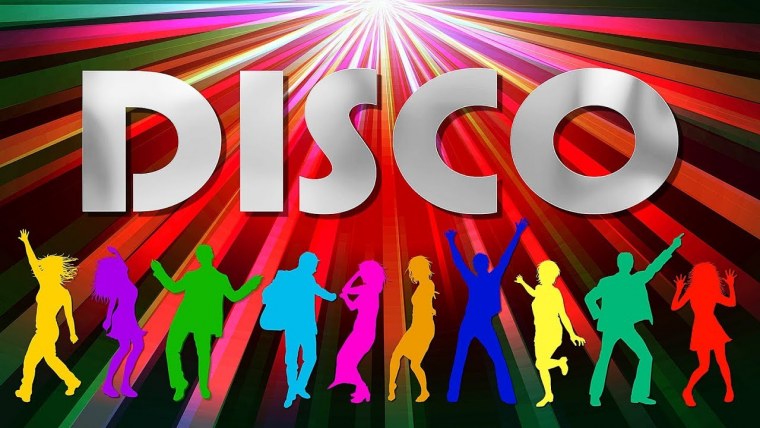 Дискотека надпись