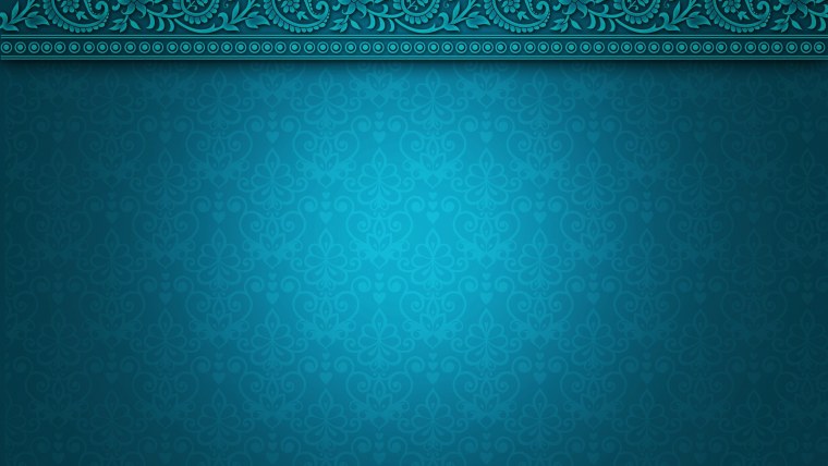 Голубой фон с казахским орнаментом