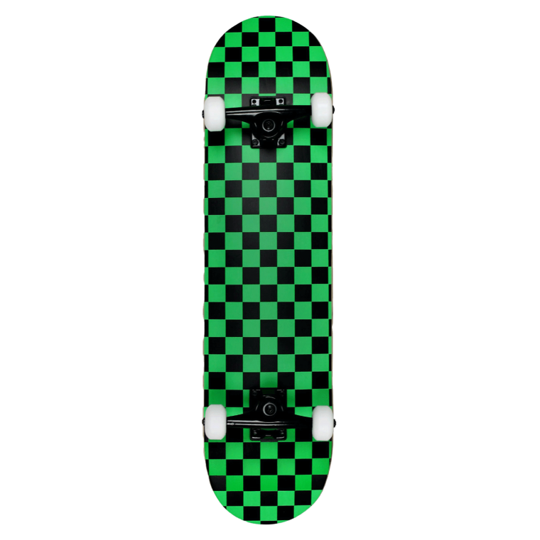 Скейтборд Zero threat Standard Green 7.75