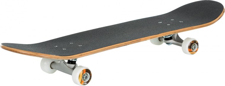 Скейтборд на белом фоне