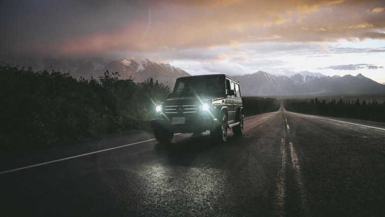 БМВ е39 на закате