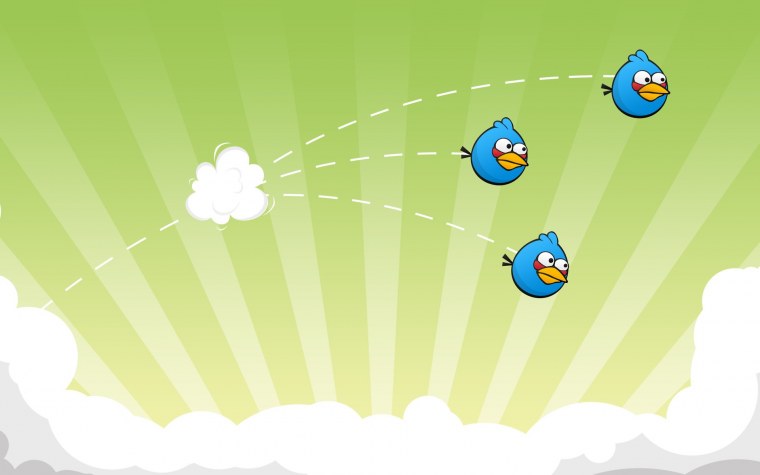 Angry Birds на рабочий стол