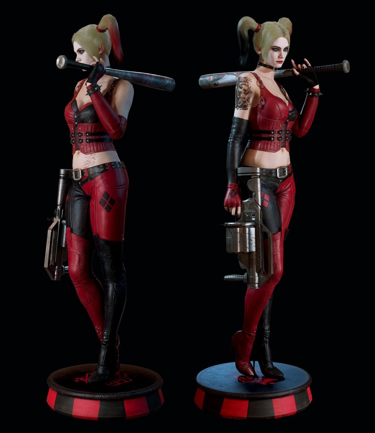 Костюм Харли Квинн из Аркхем - Сити