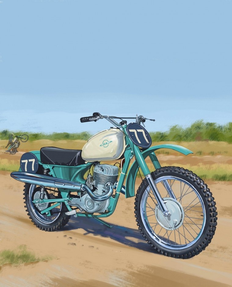 Наши мотоциклы 1 24 МОДИМО