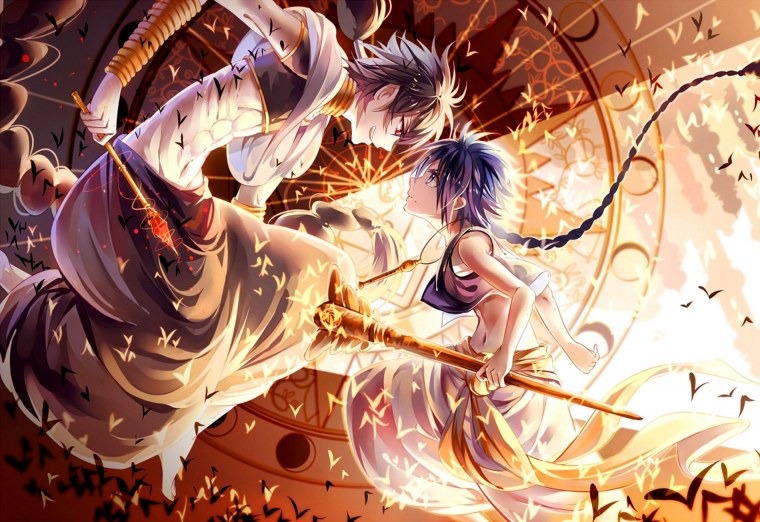 Аниме маги Лабиринт волшебства