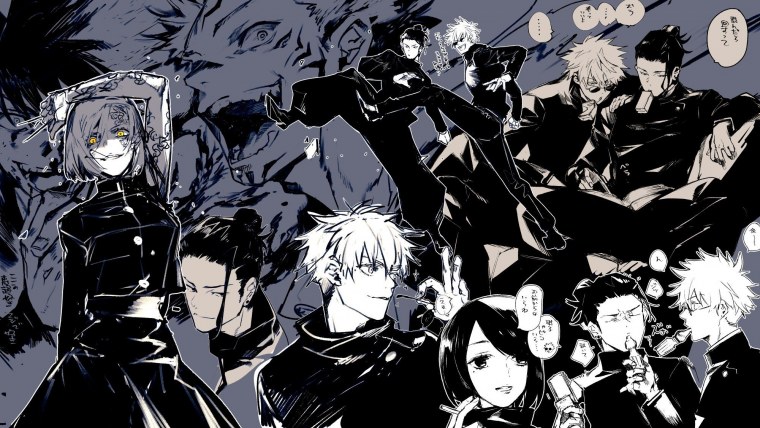 Jujutsu Kaisen Годжо Манга