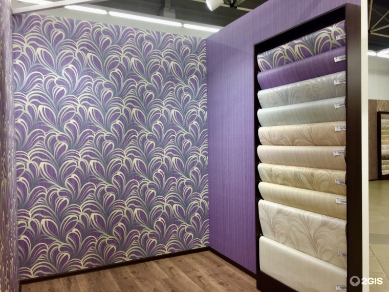 Ассортимент обоев для стен