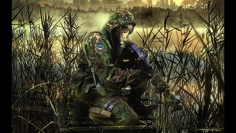 Сталкер свободовец арт