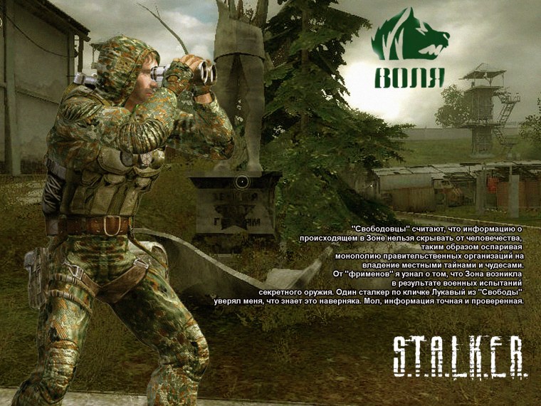 Группа свободы сталкер