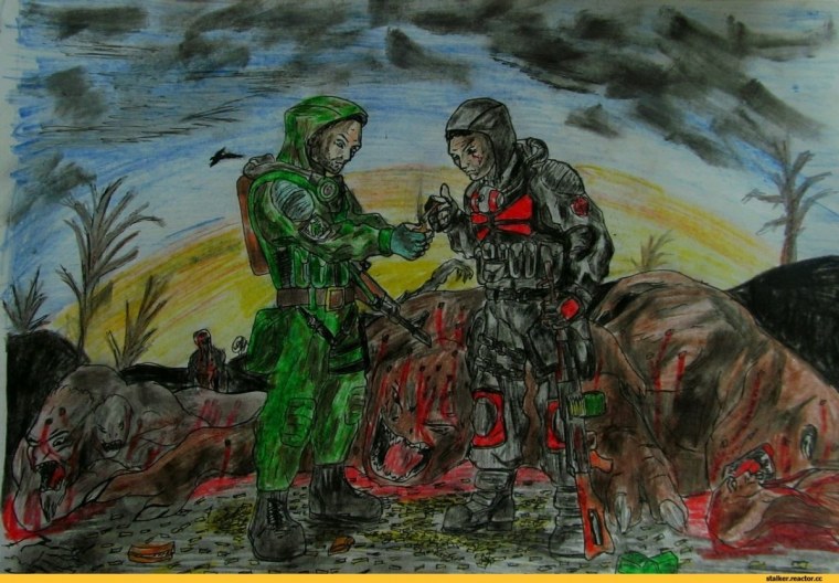Сталкер Свобода и долг арт