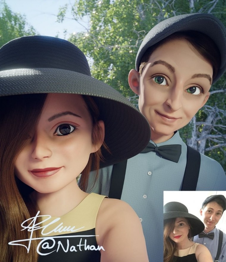 Фотосессия в стиле мультика