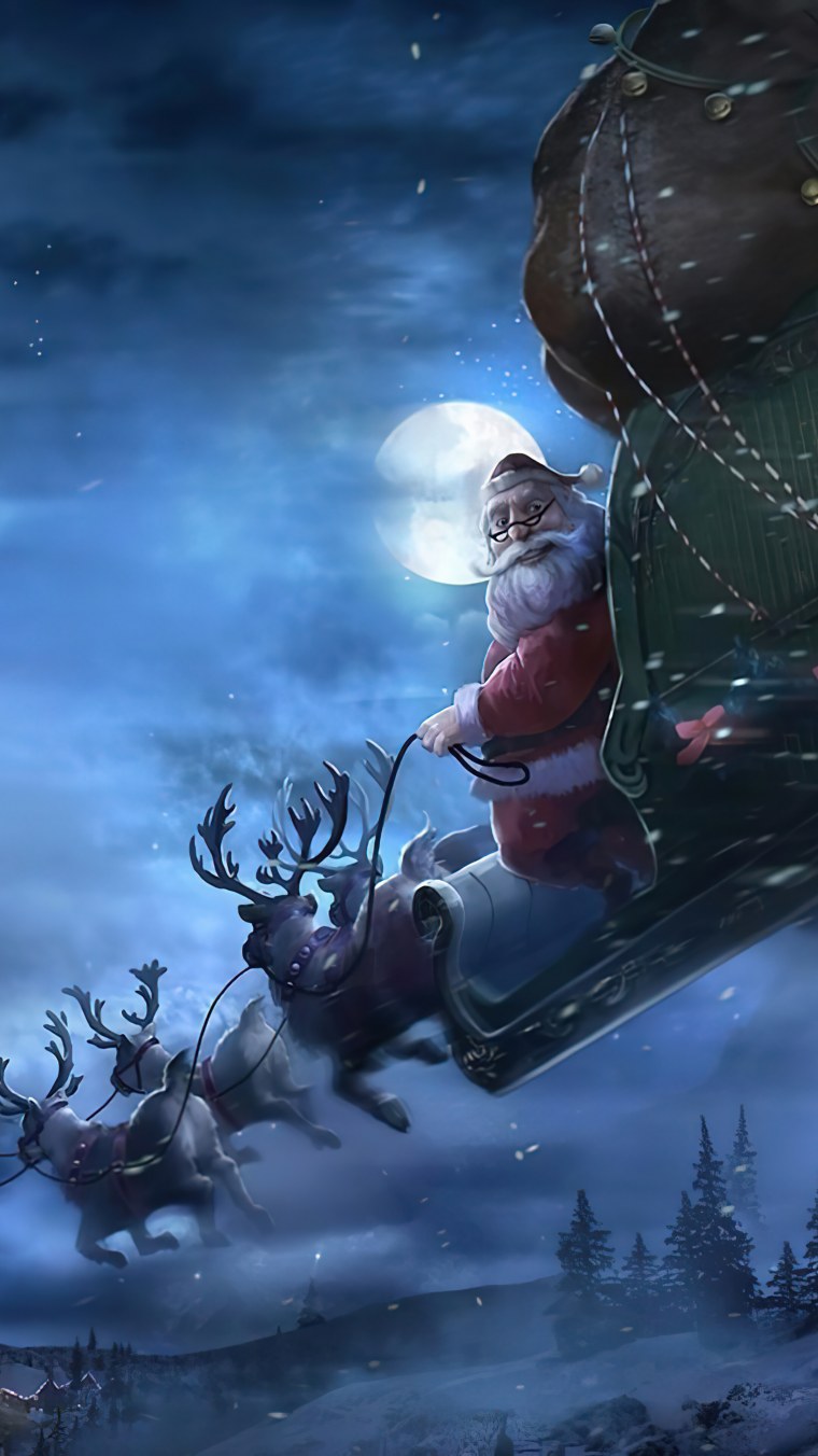 Олень Санта-Клауса