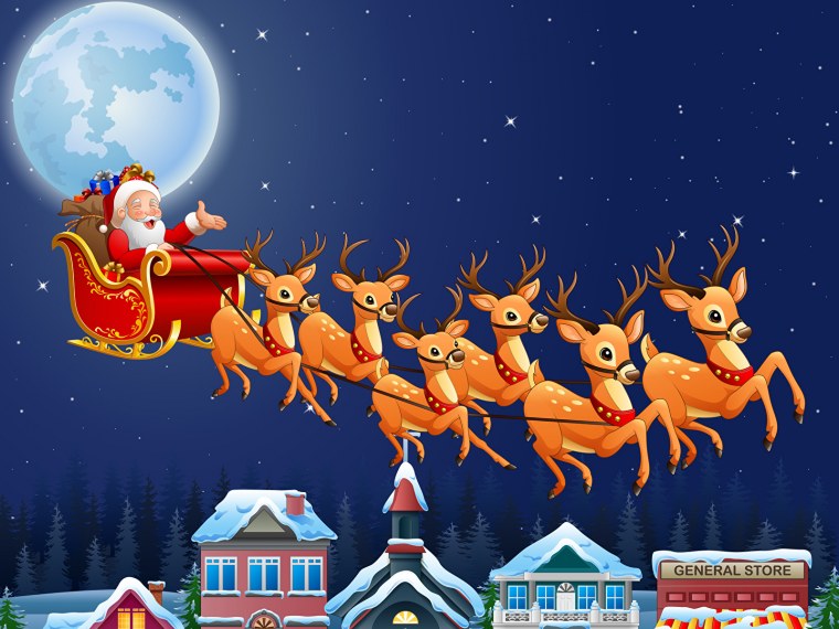 Олень Санта-Клауса