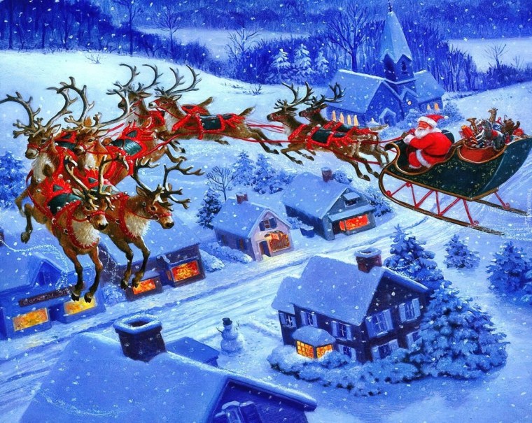 Рут Сандерсон Санта Клаус