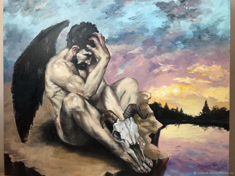 Врубель демон 1890