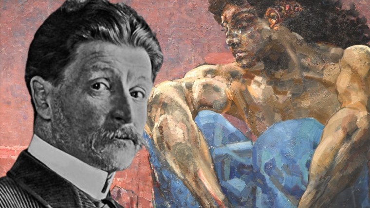 Демон сидящий Третьяковская галерея