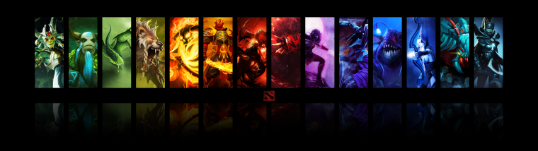 Шапка для канала дота 2