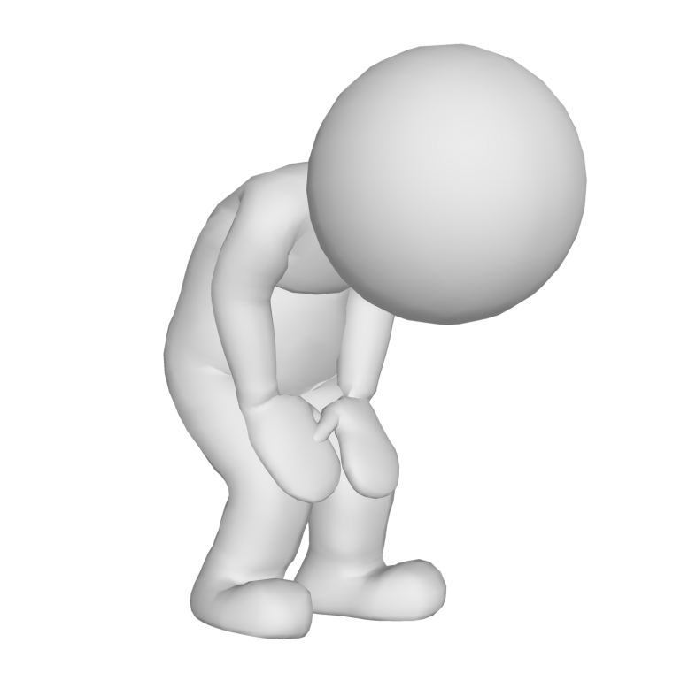 Белый человечек с галочкой