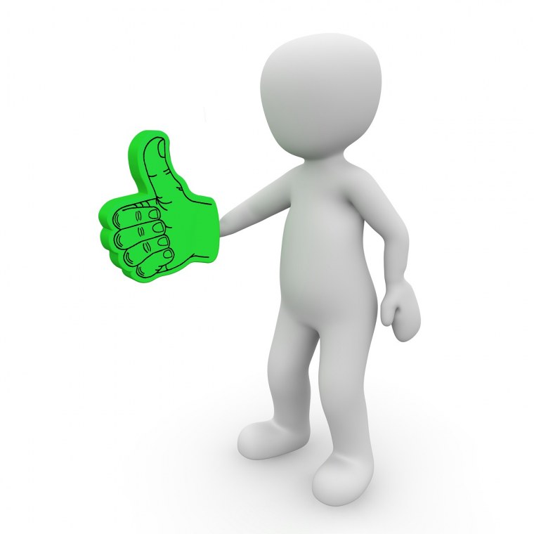 Белый человечек с лупой