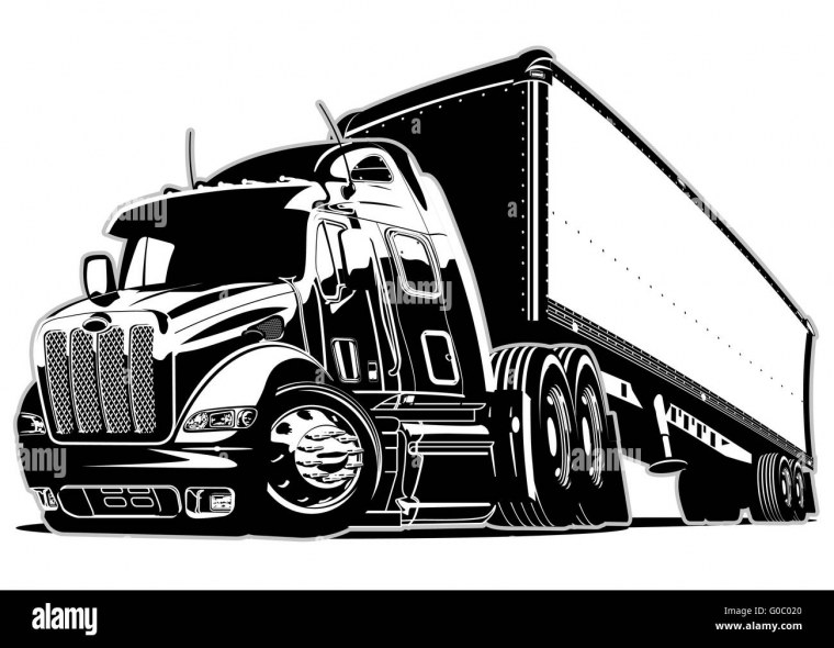 Стилизованная фура