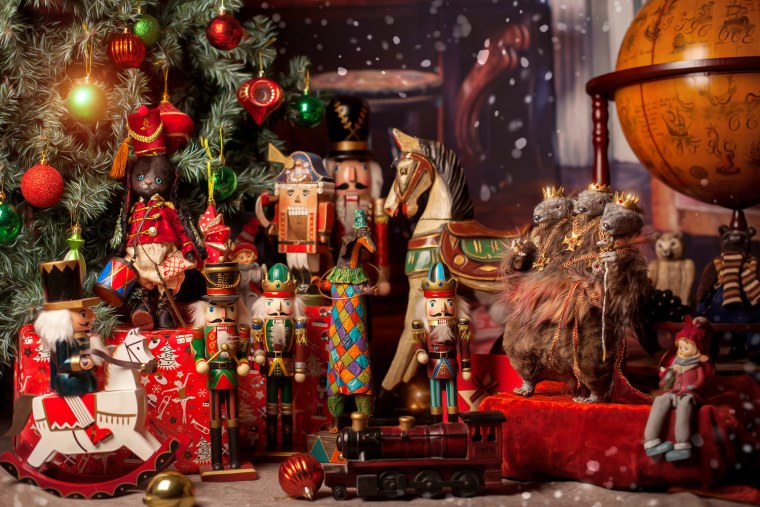 Новогодний стол арт