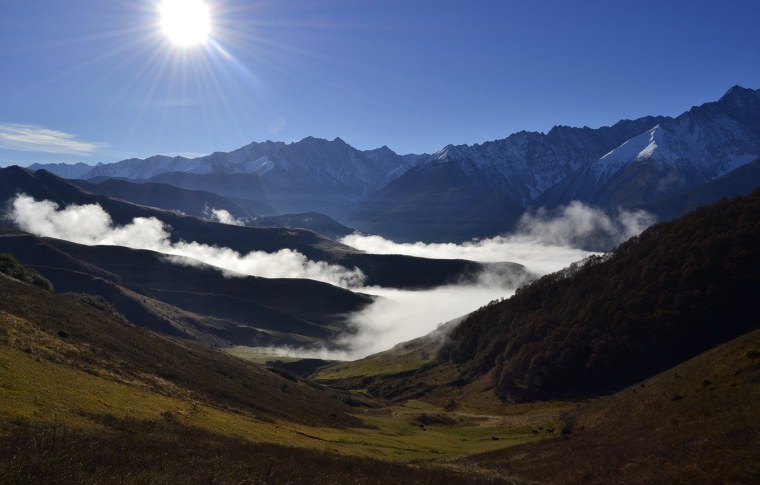Горы Северной Осетии 4к