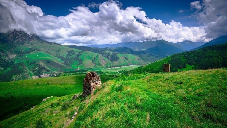 Кавказ Ингушетия горы природа