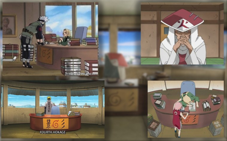 Наруто резиденция Хокаге