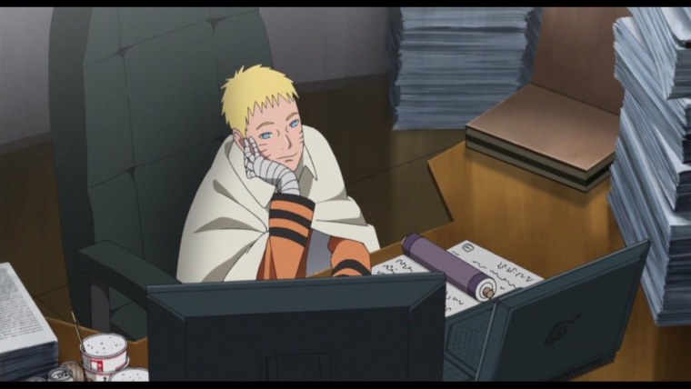 Деревня Коноха из аниме Наруто