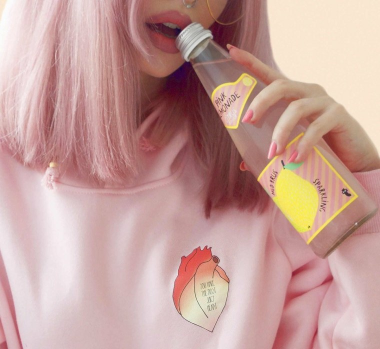 Эстетика розового девушка