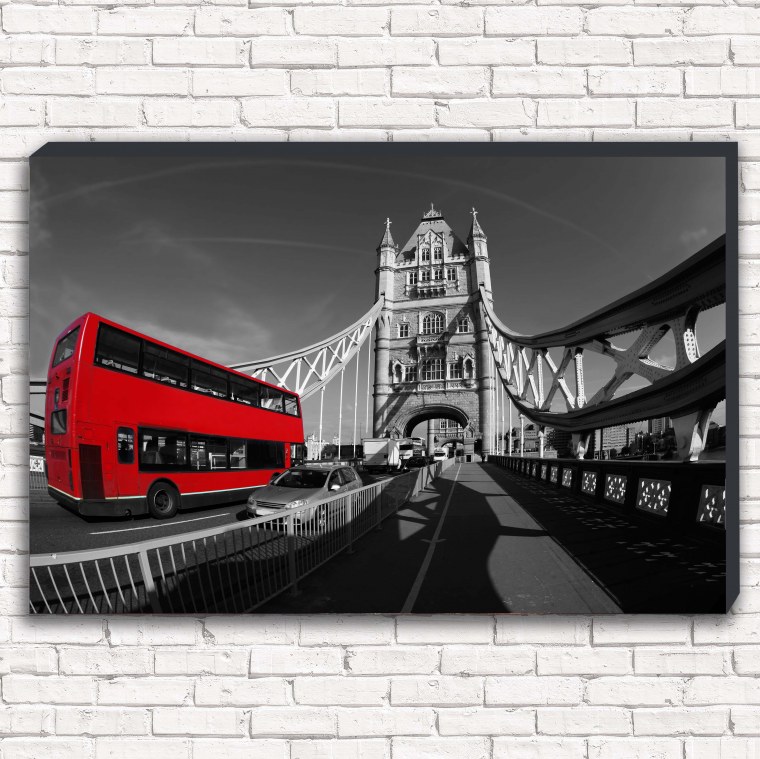 Фотообои черно белые с красным