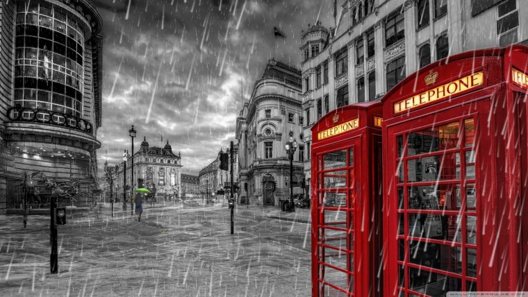 Дождливый Лондон