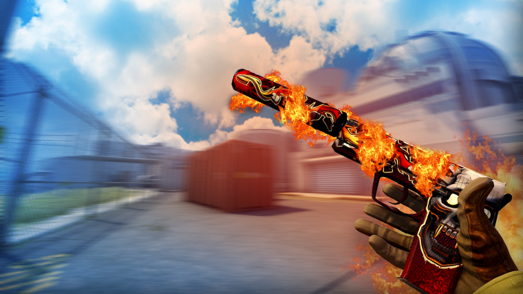 Фон для рабочего стола в стиле КС го