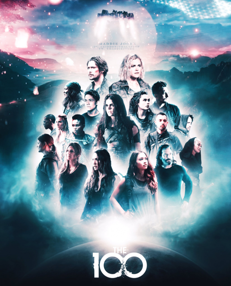 Сотня сериал Постер