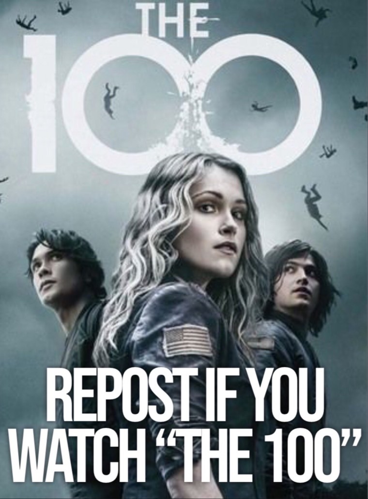 Сотня сериал Постер