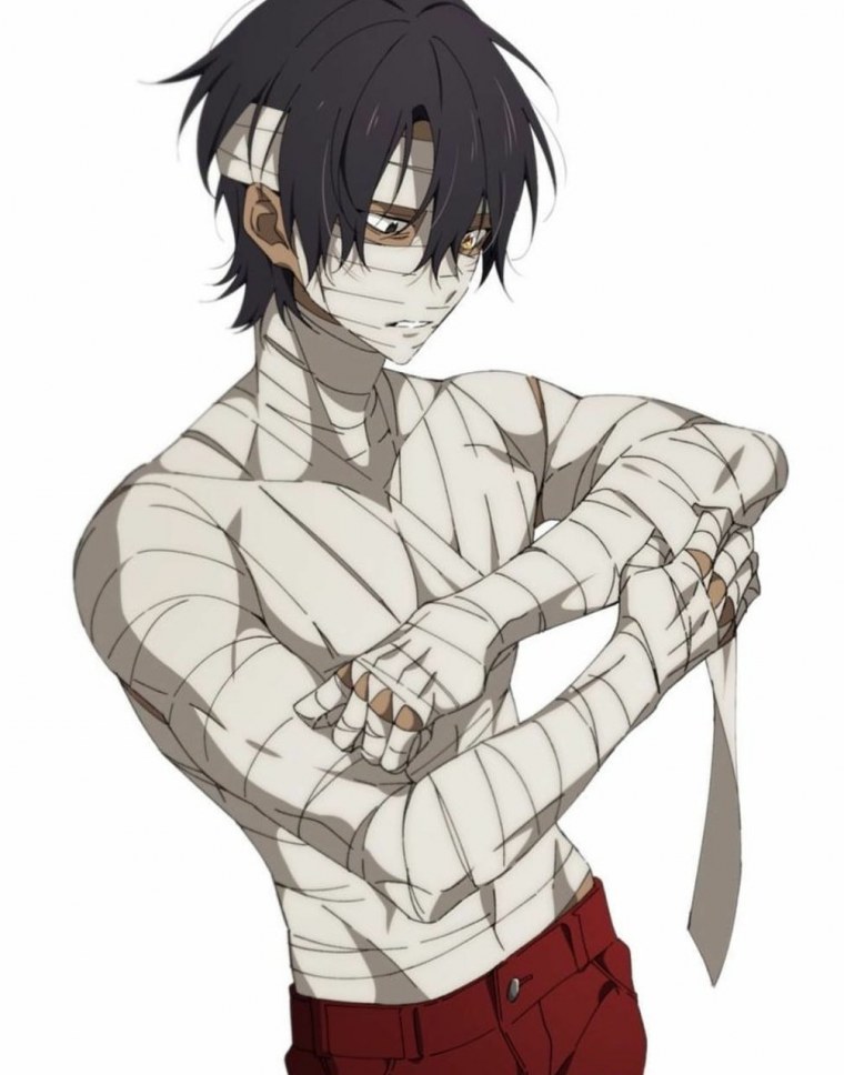 Ангел кровопролития Зак без бинтов