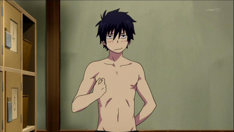 Окумура Рин смущается