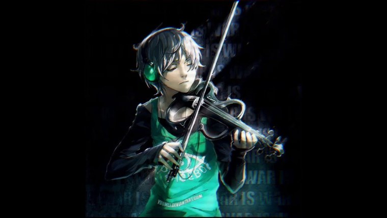 Музыкант крипипаста арт