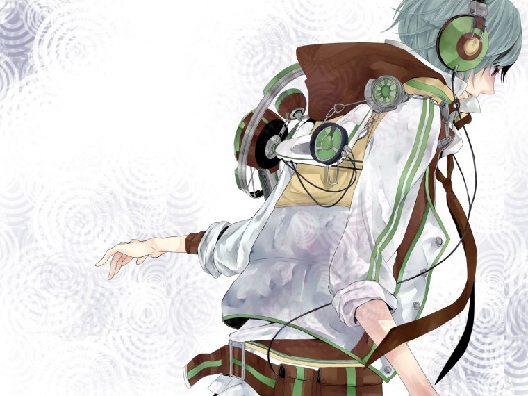 Персонаж в наушниках