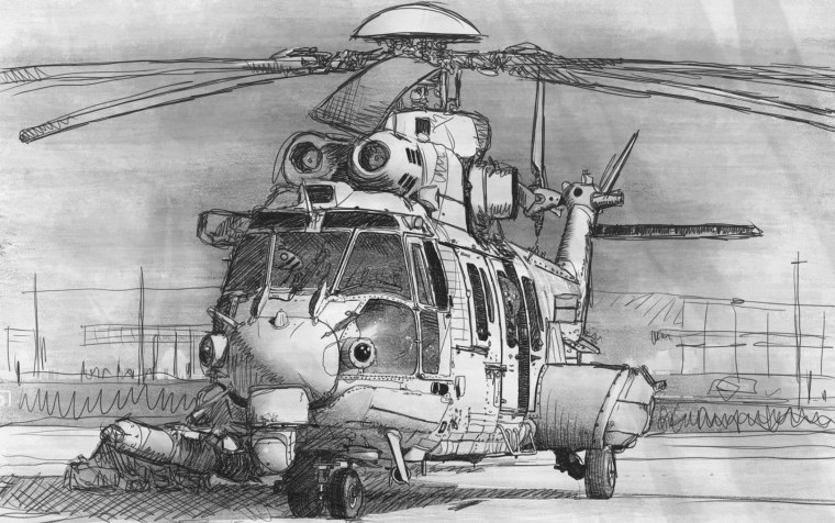 Вертолет ми 8 рисунок