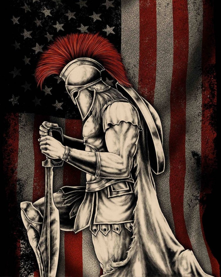 Спартанец воин