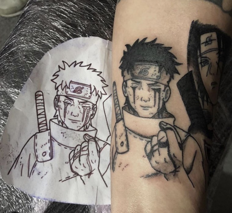 Татуировка Шисуи Учиха