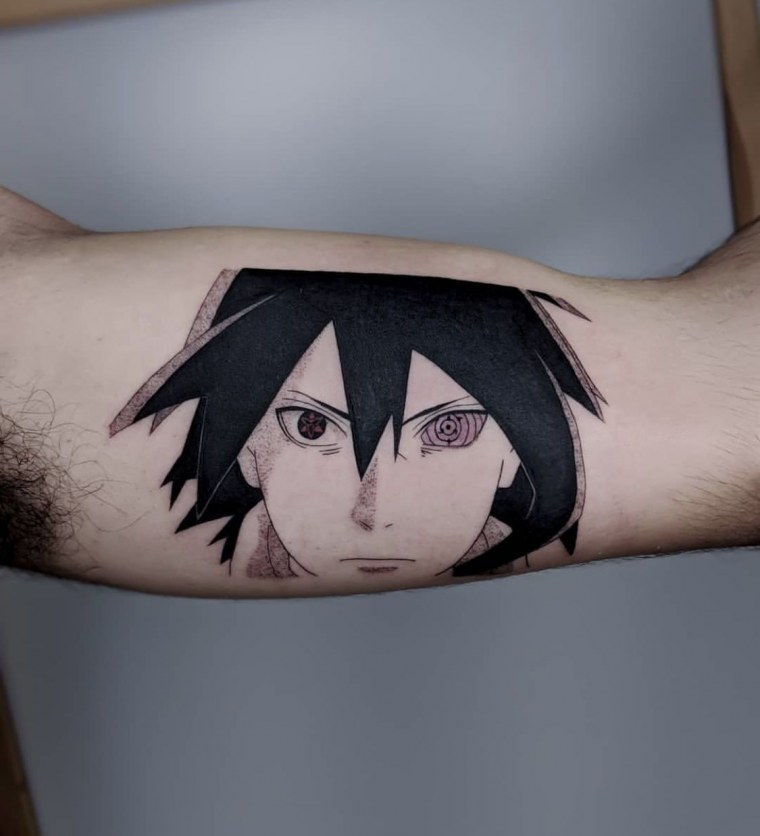 Саскэ Утиха тату