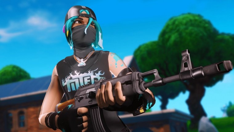 Fortnite скин полигон