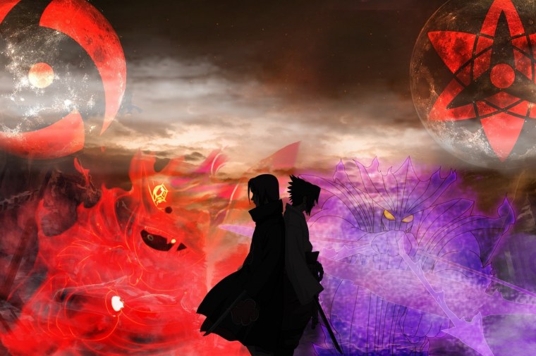 Шаринган Учиха Итачи Full HD